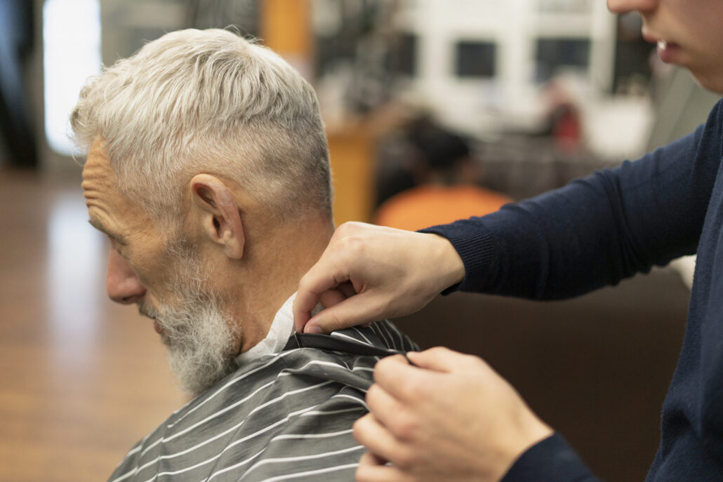 Corte de pelo para jubilados